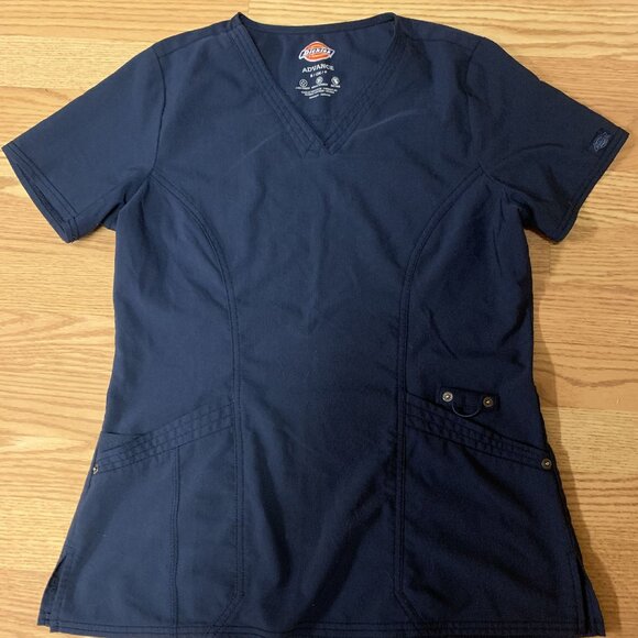 Dickie's Navy Blue Scrubs Hospital Clinic Wear Size Small Woman - Picture 1 of 2